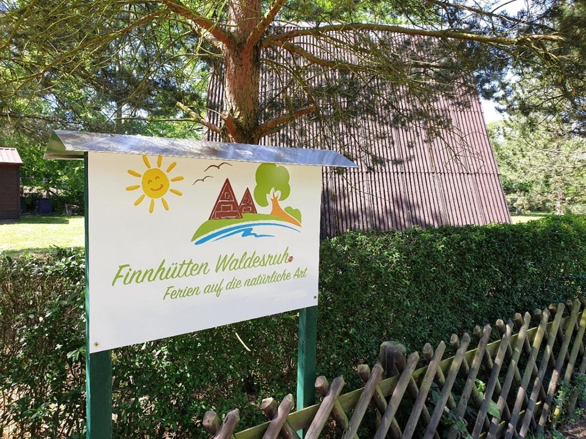 Finnhütten Waldesruh Lochow Exterior foto
